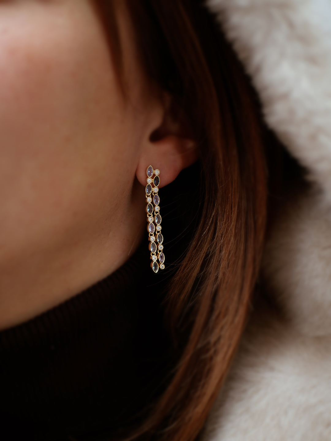 Boucles d'oreilles Plaqué Or & Oz Merveille