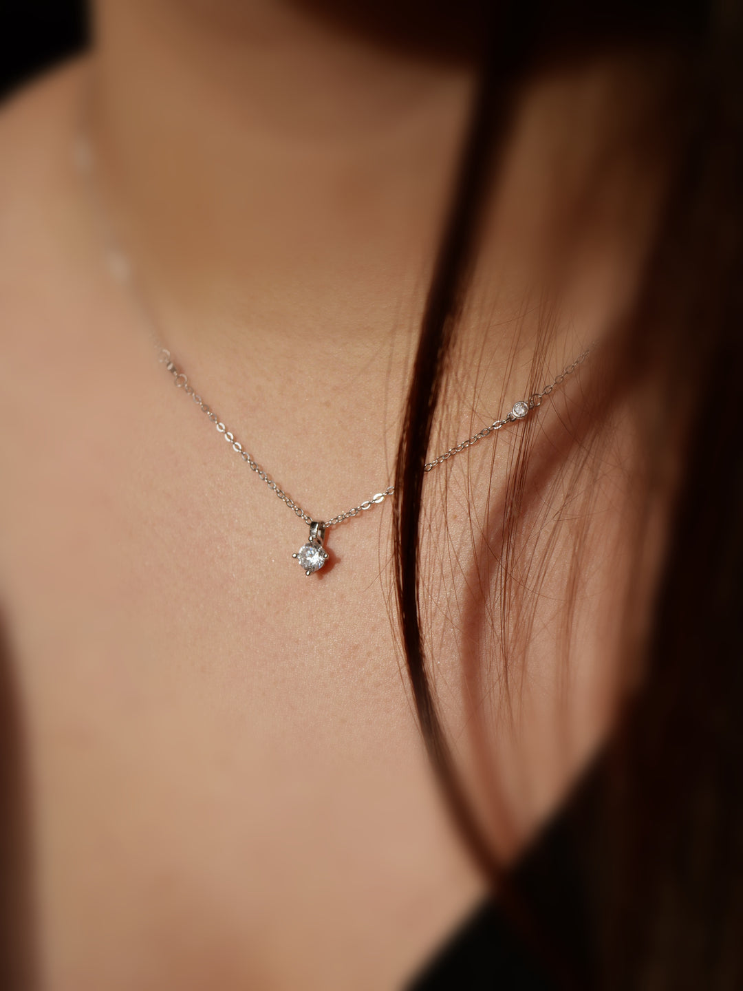 Collier Argent 925 & Oz Aster