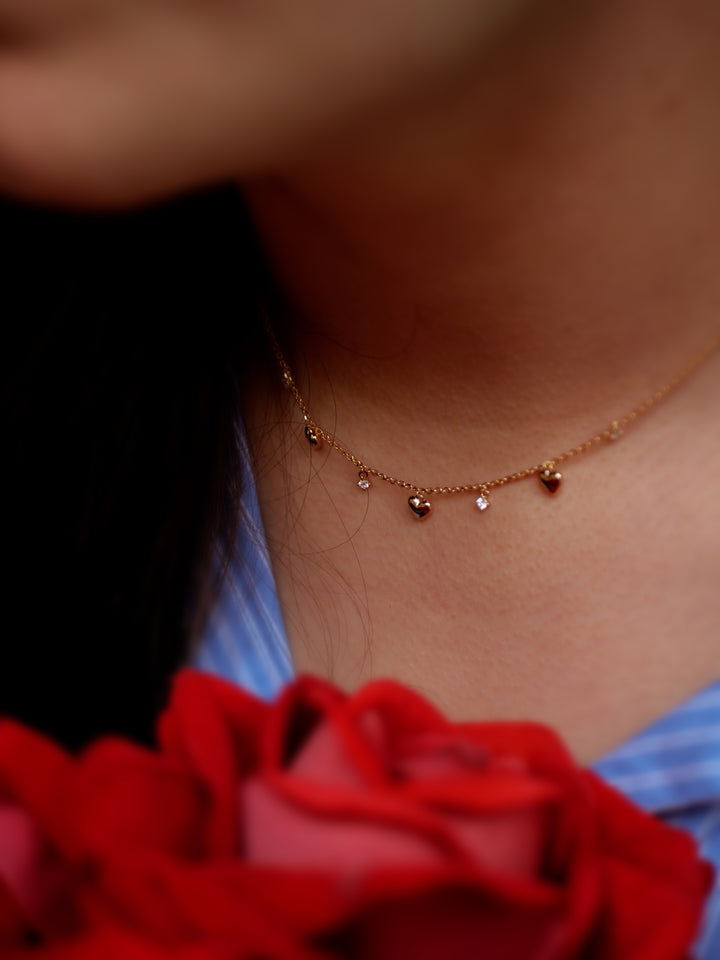 Collier Plaqué Or & Oz Azelya