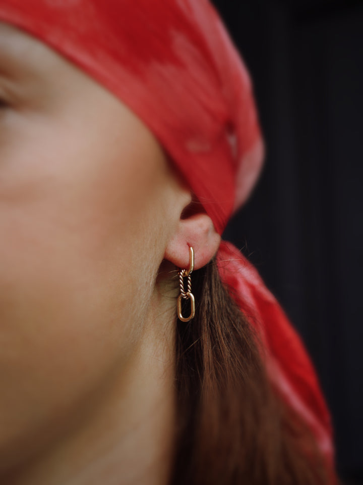 Boucles d'oreilles Plaqué Or Talyra