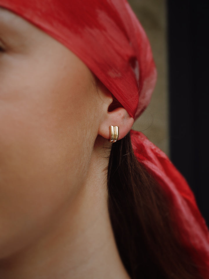 Boucles d'oreilles Plaqué Or Bliss