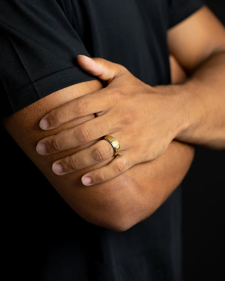 Bague Gemini Timor Silver Gold TIM02