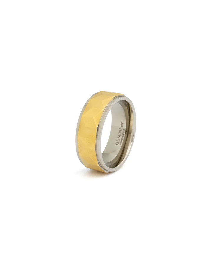 Bague Gemini Timor Silver Gold TIM02