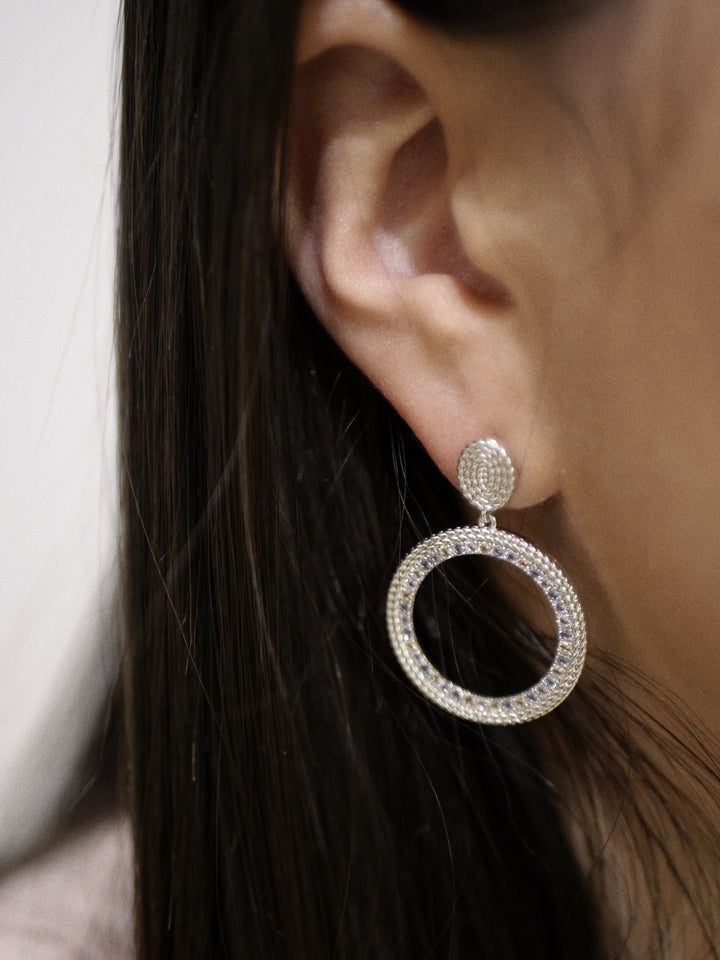 Boucles d'oreilles Argent 925 & Oz Cordelle Saunier