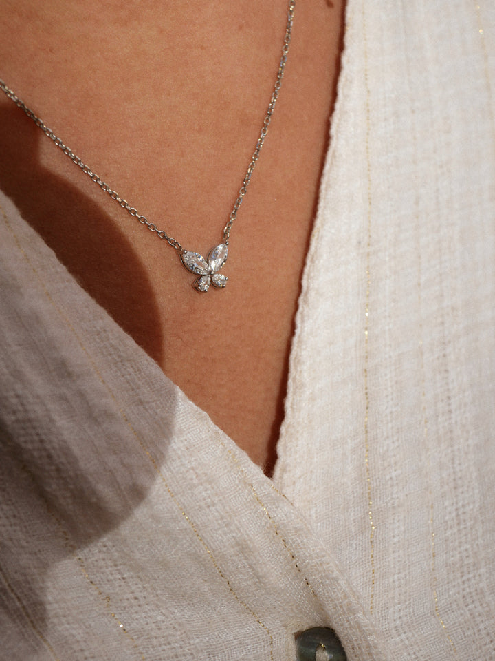 Collier Argent 925 & Oz Mariposa