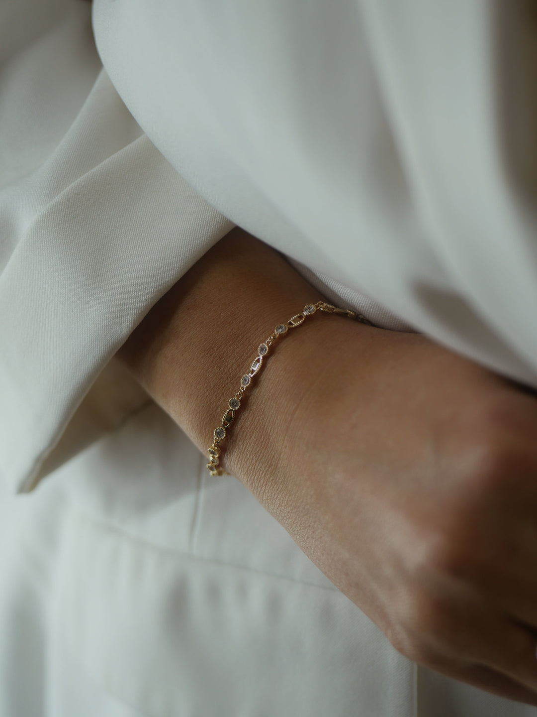 Bracelet Plaqué Or & Oz Marine