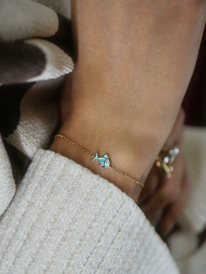 Bracelet Plaqué Or enfant Éloé