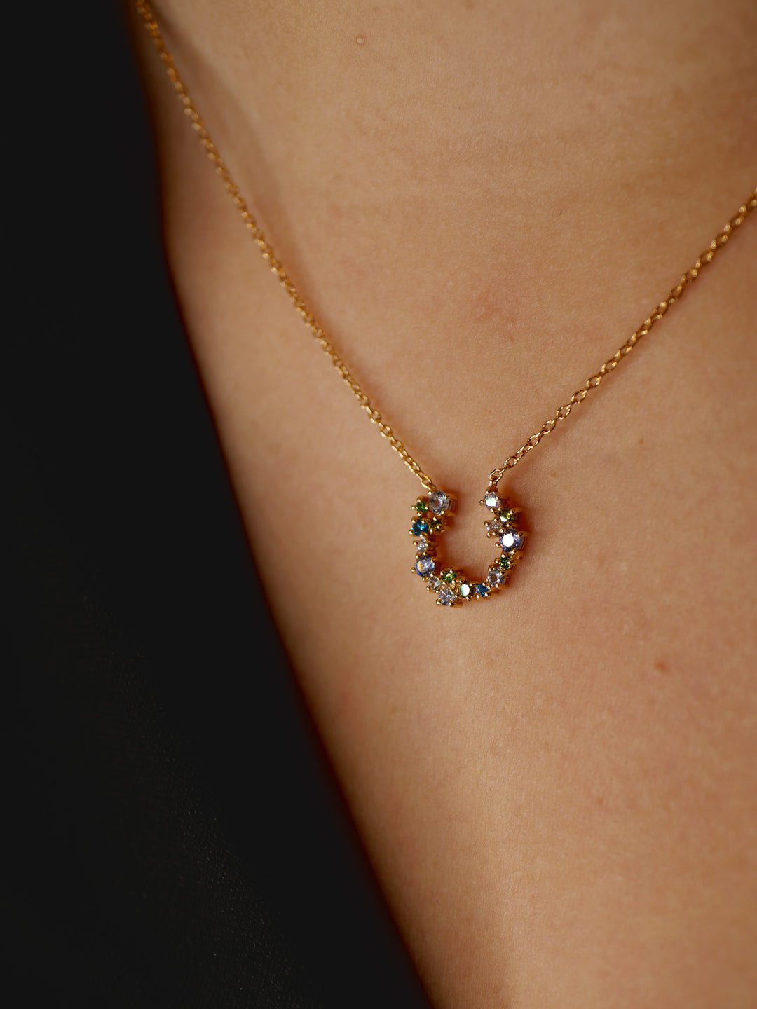 Collier Plaqué Or & Oz Bouquet