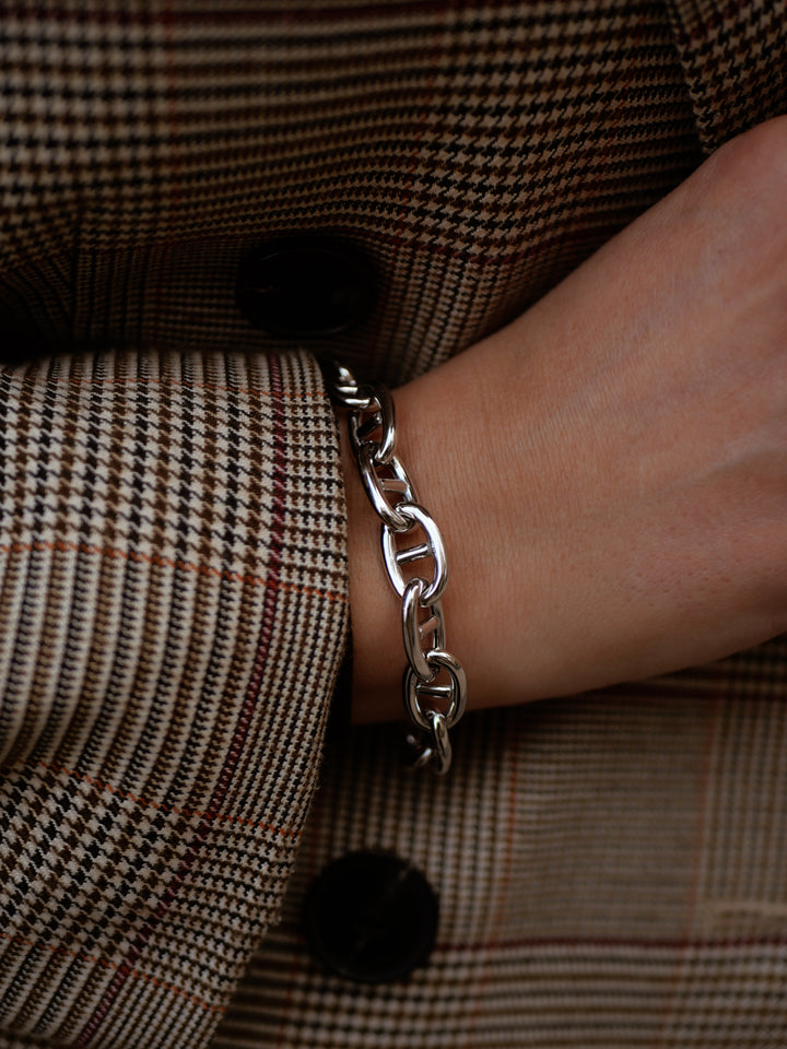 Bracelet Argent 925 maille marine Sandro