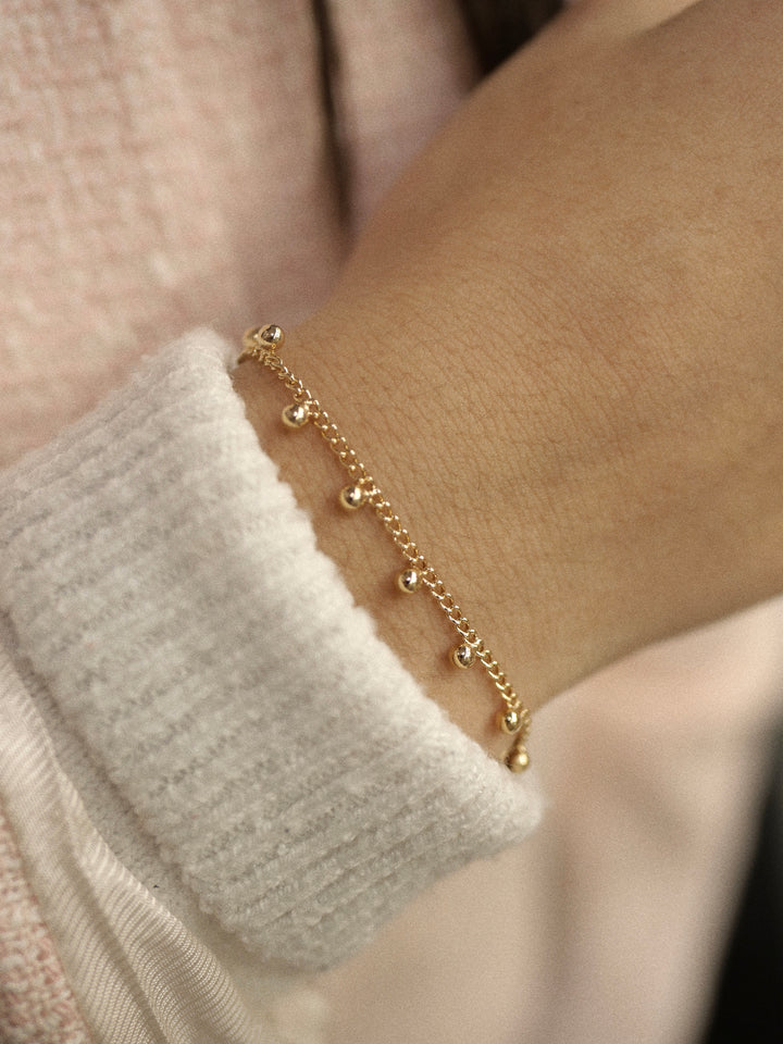 Bracelet Plaqué Or Calista