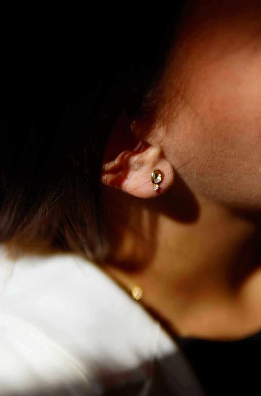 Boucles d'oreilles Plaqué Or & Oz Olia