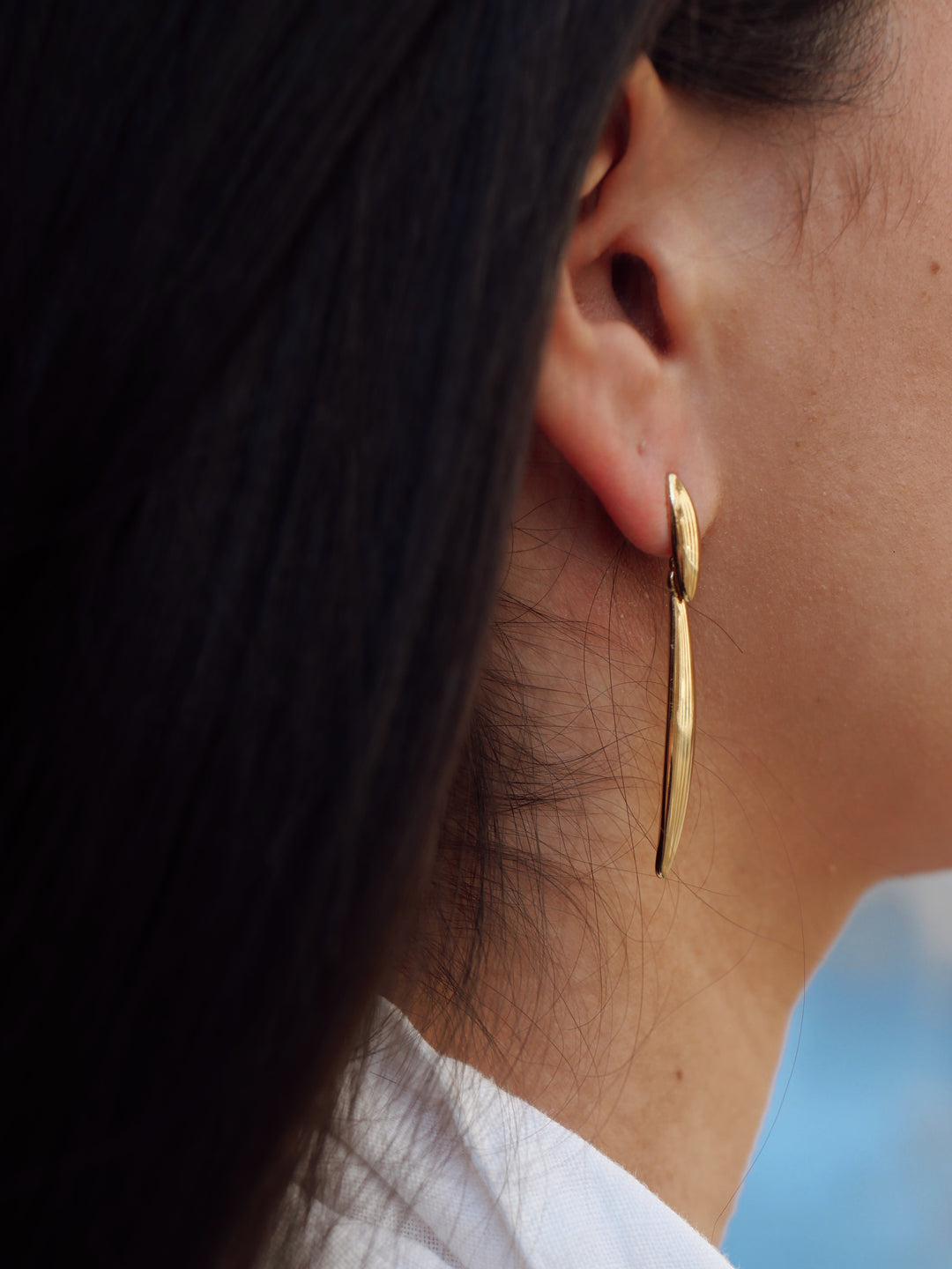 Boucles d'oreilles Acier inoxydables doré Zelya