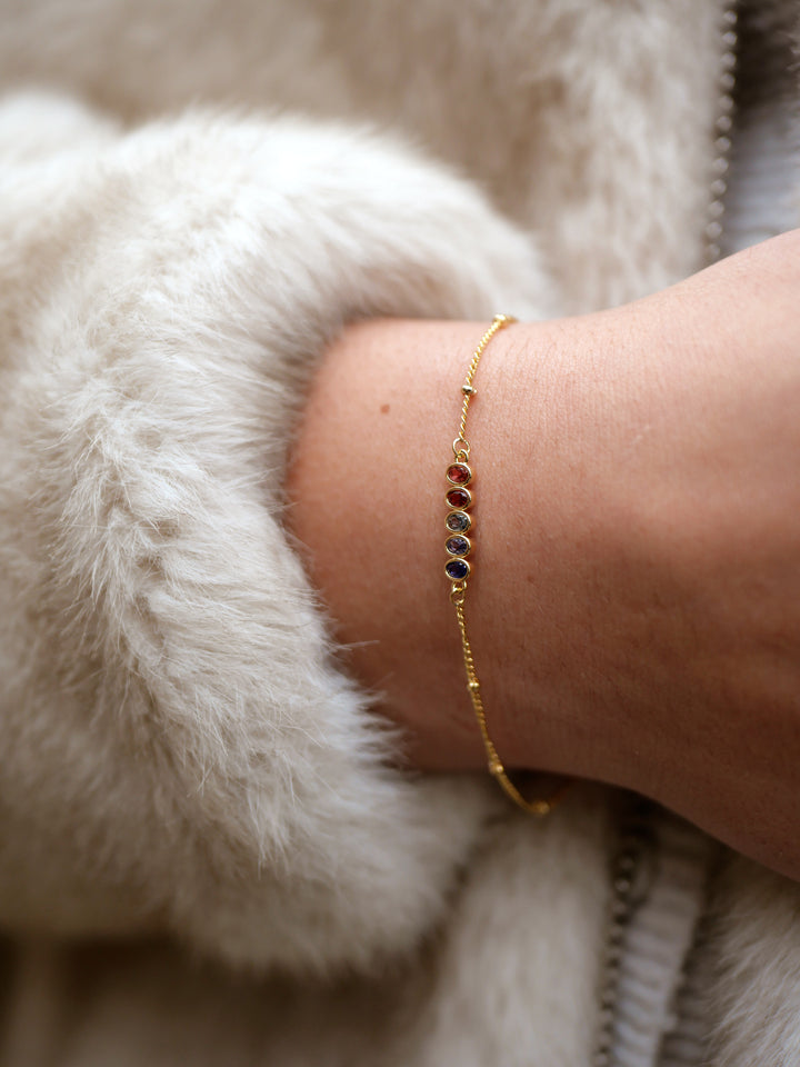 Bracelet Plaqué Or & Oz Aube