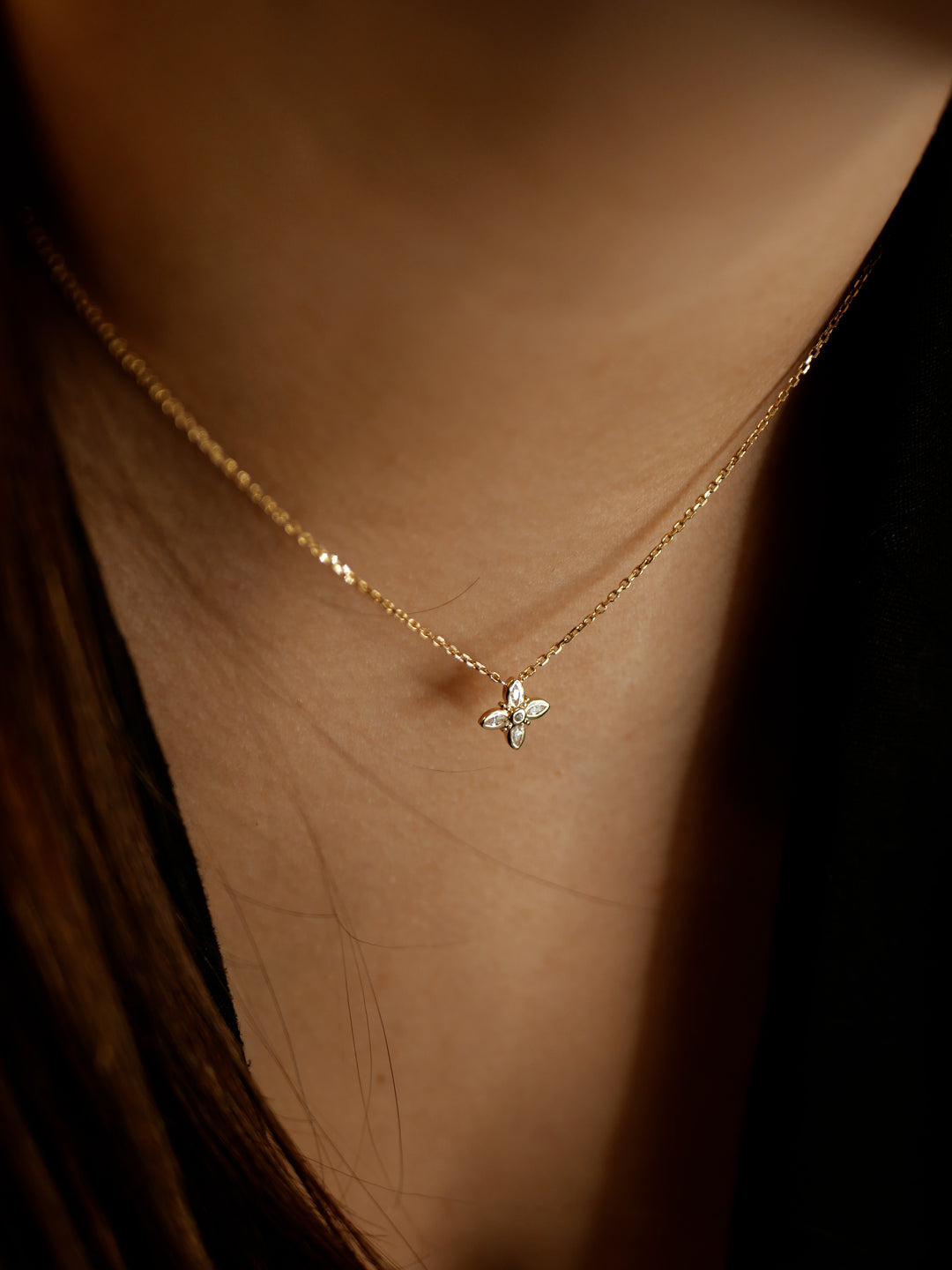Collier Plaqué Or & Oz Luméa