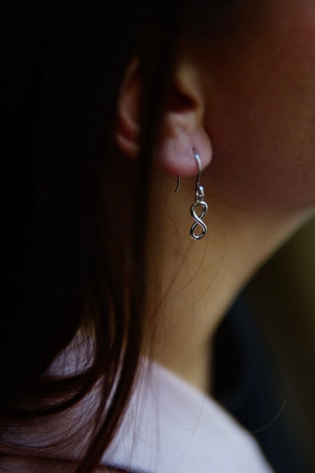 Boucles d'oreilles Argent 925 Infini