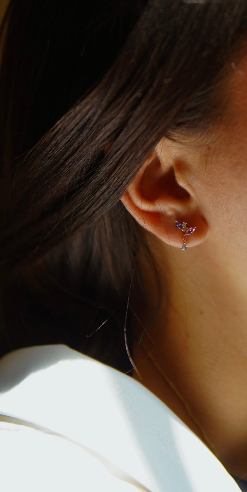 Boucles d'oreilles Plaqué Or & Oz Tina