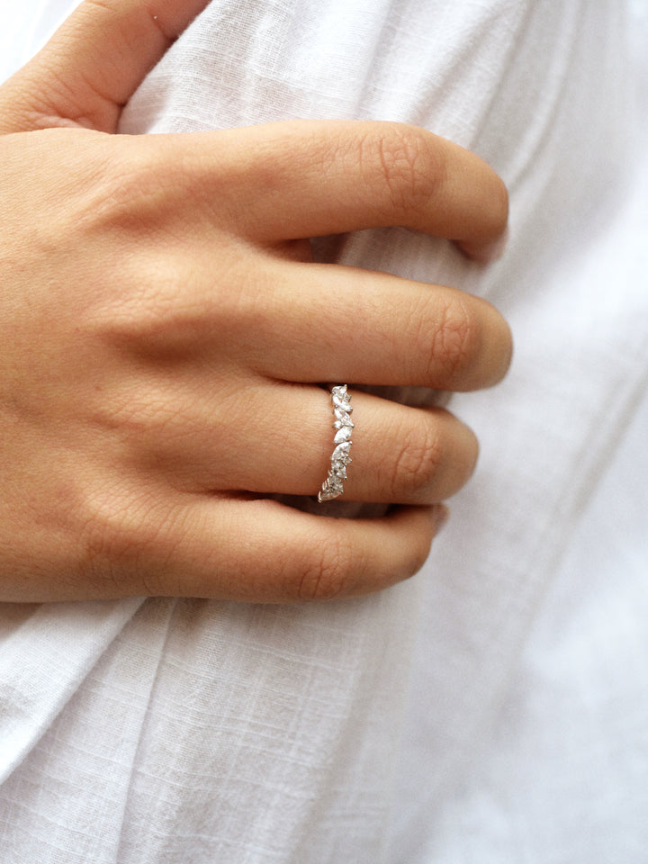 Bague Argent 925 & Oz Alessia Alliance