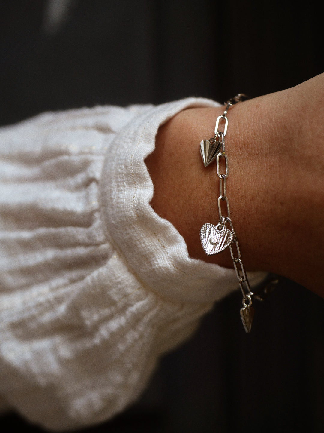 Bracelet Argent 925 Idylle Saunier