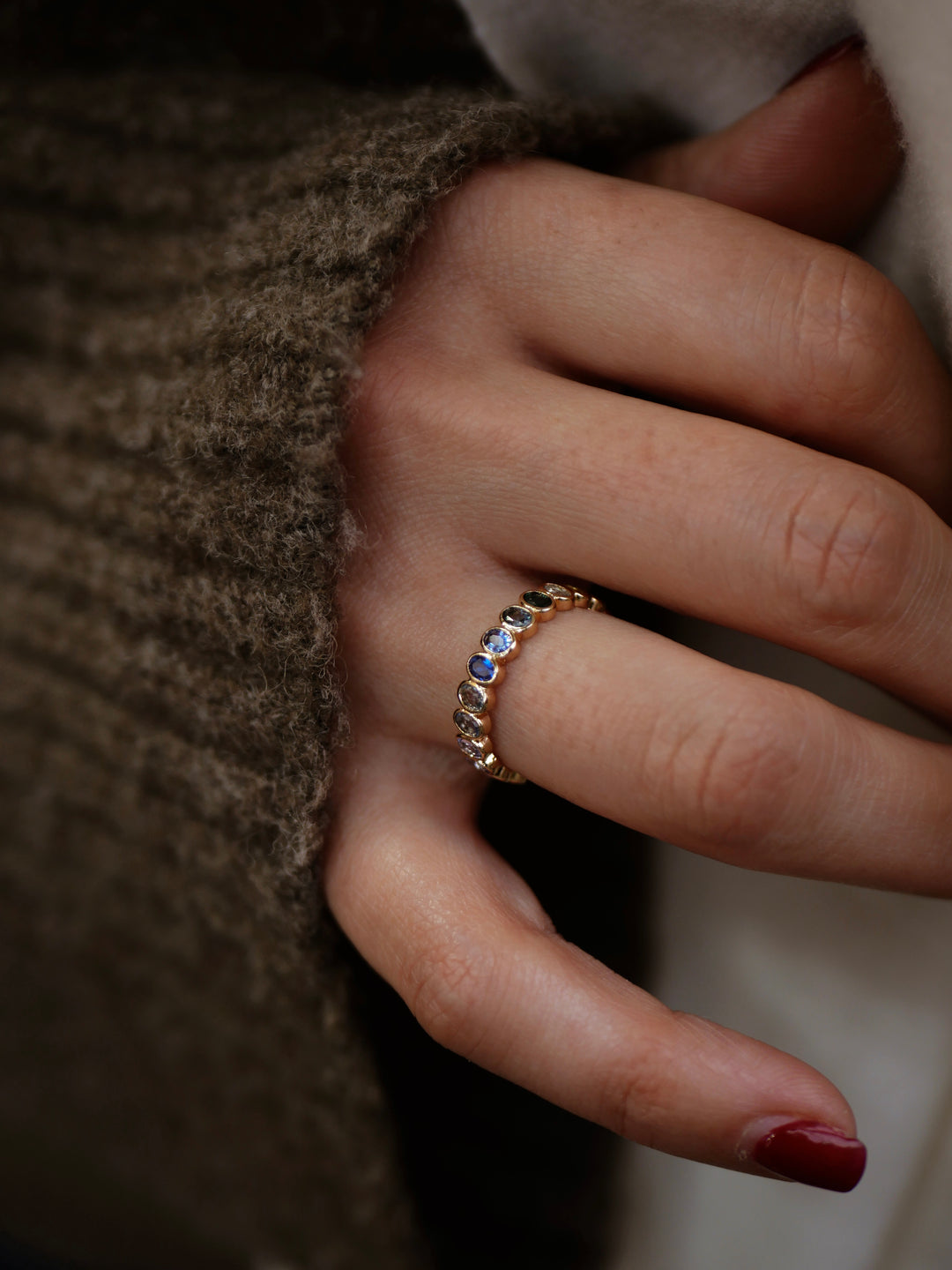 Bague Plaqué Or & Oz Aube