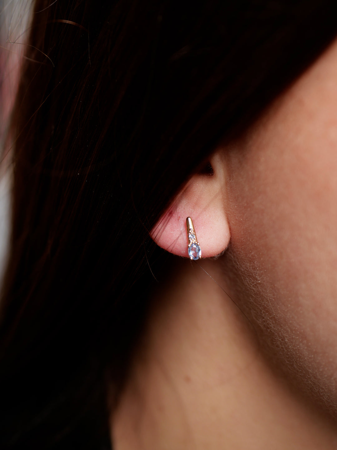 Boucles d'oreilles Plaqué Or & Oz Lizy