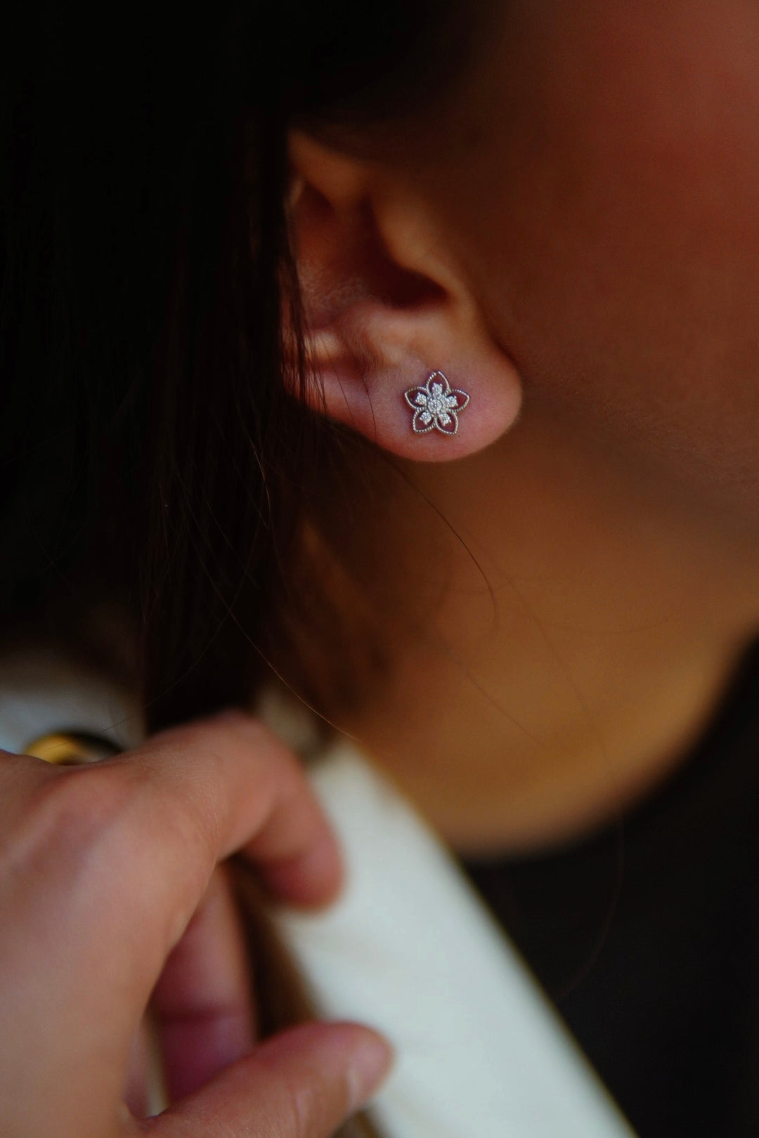 Boucles d'oreilles Argent 925 & Oz Capucine