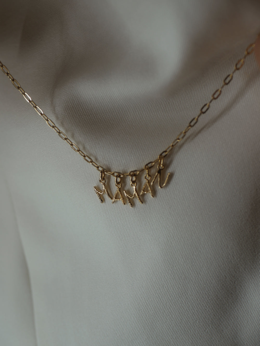 Bracelet Plaqué or Message Maman