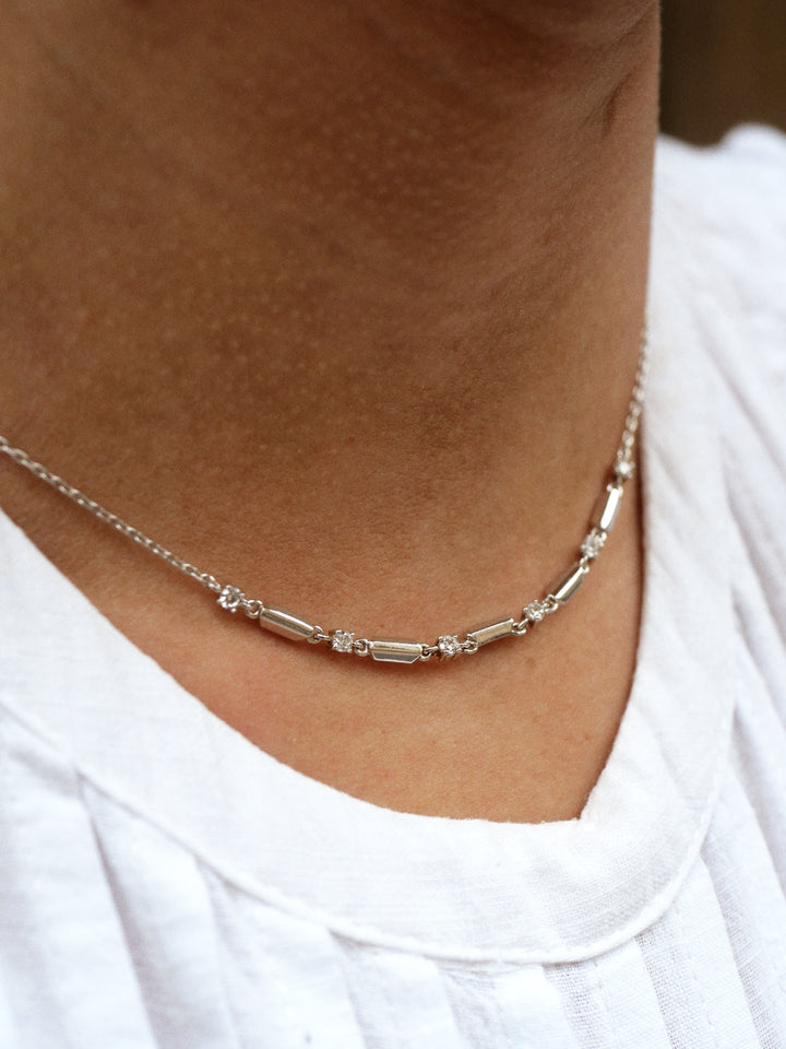 Collier Argent 925 & Oz Stellar