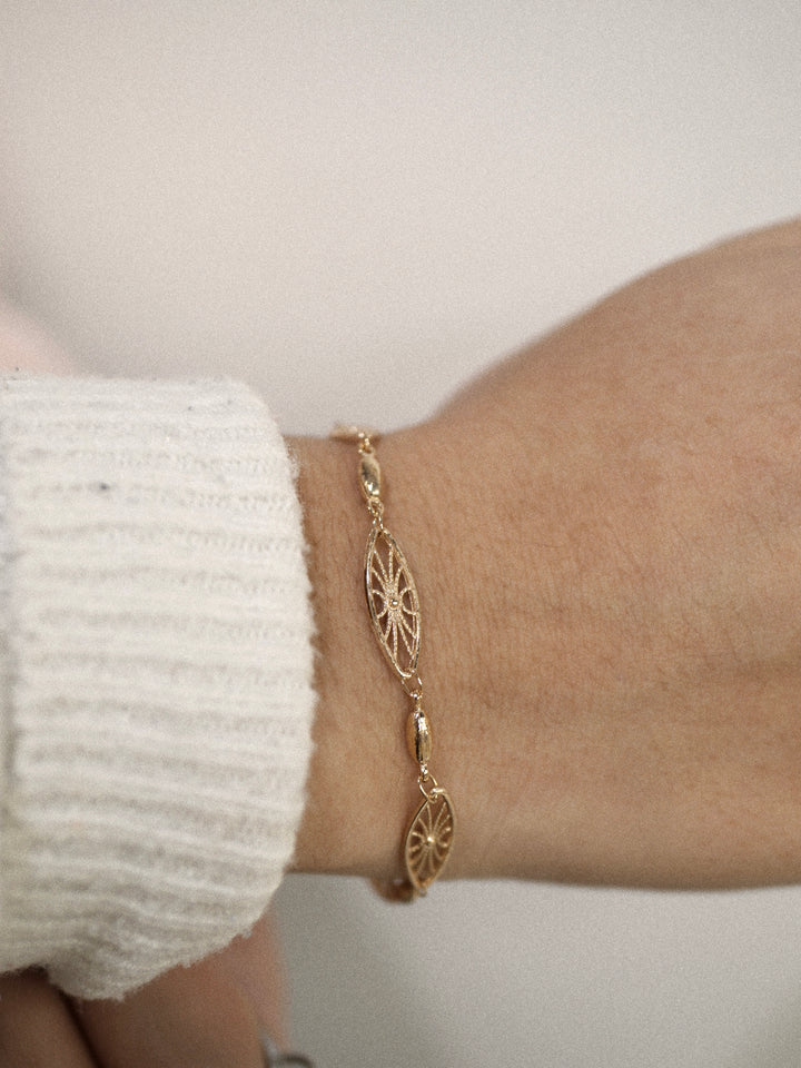 Bracelet Plaqué Or  Kaëlis