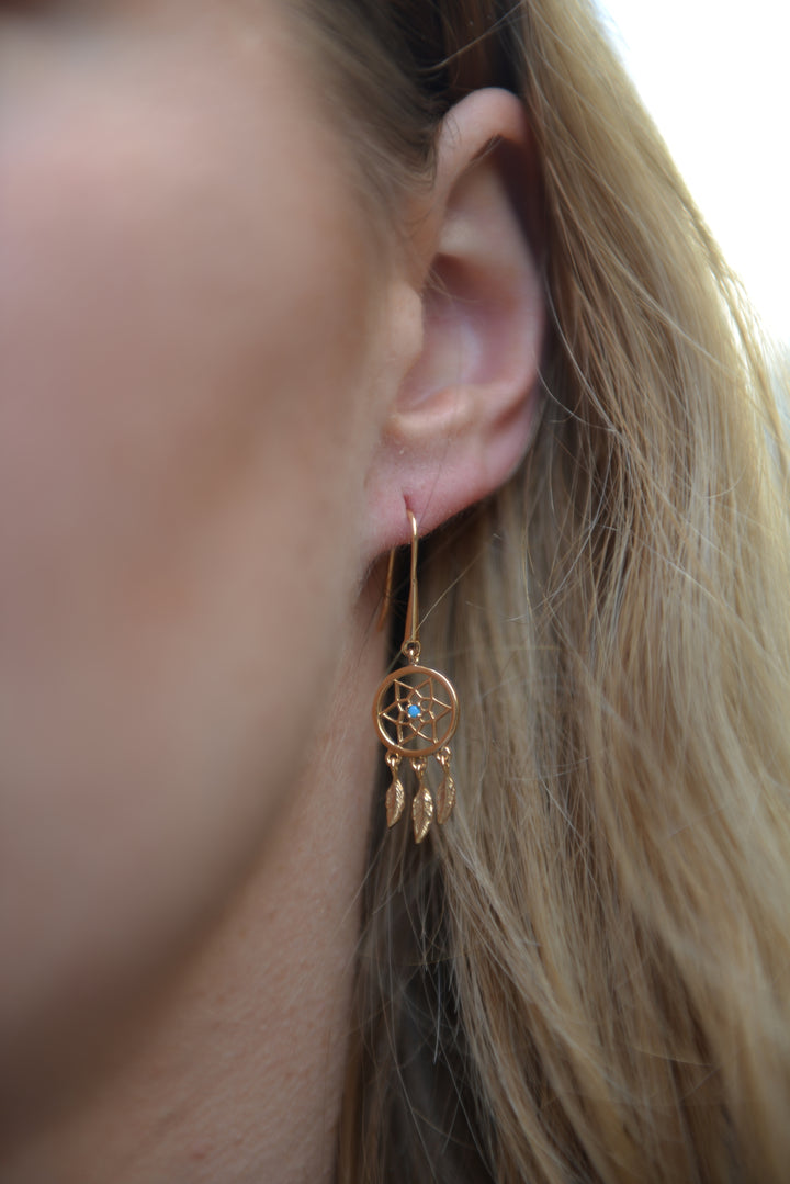 Boucles d'oreilles Plaqué Or Dream