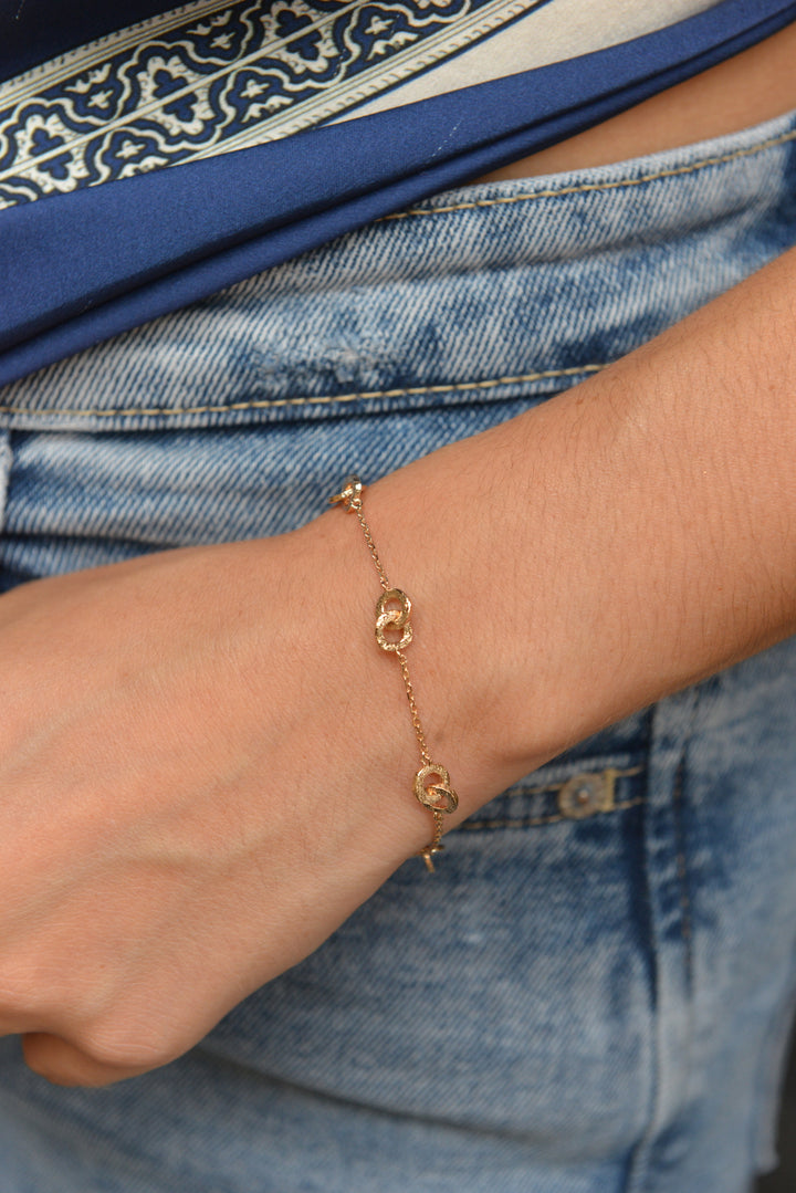 Bracelet Plaqué Or Aris