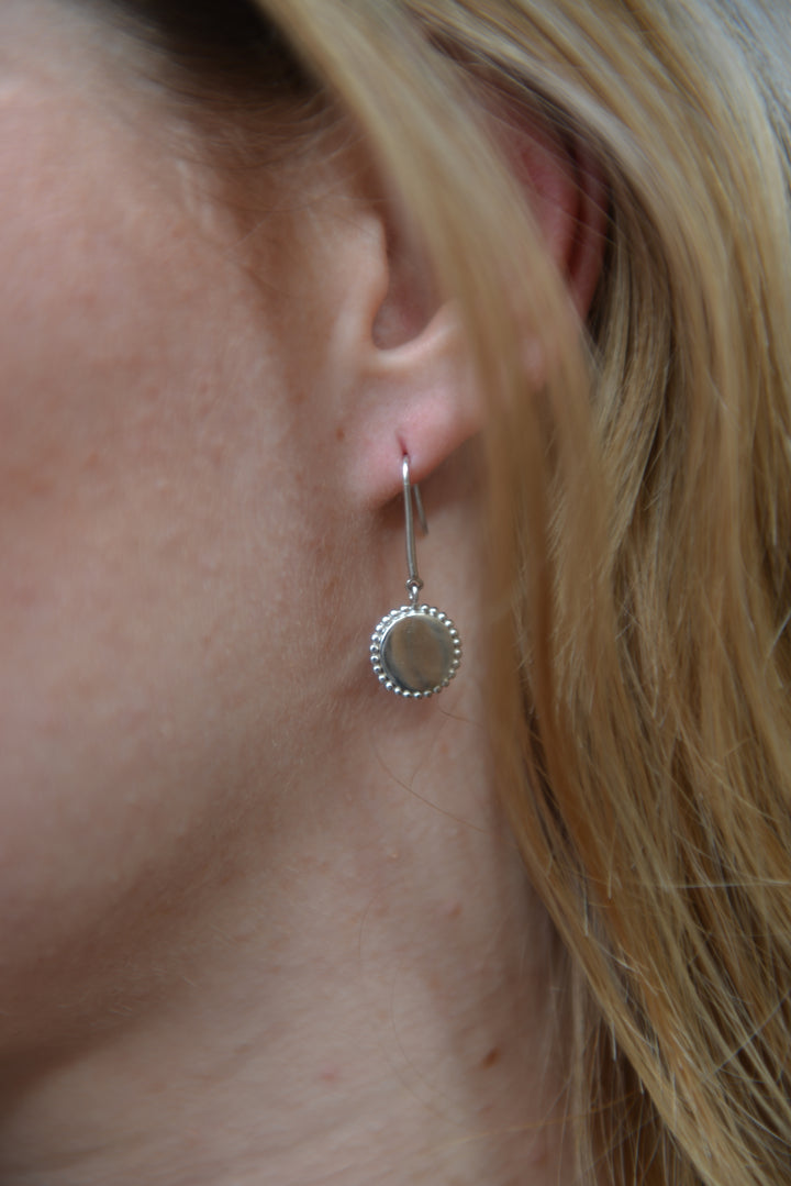 Boucles d'oreilles Argent 925 Jasper