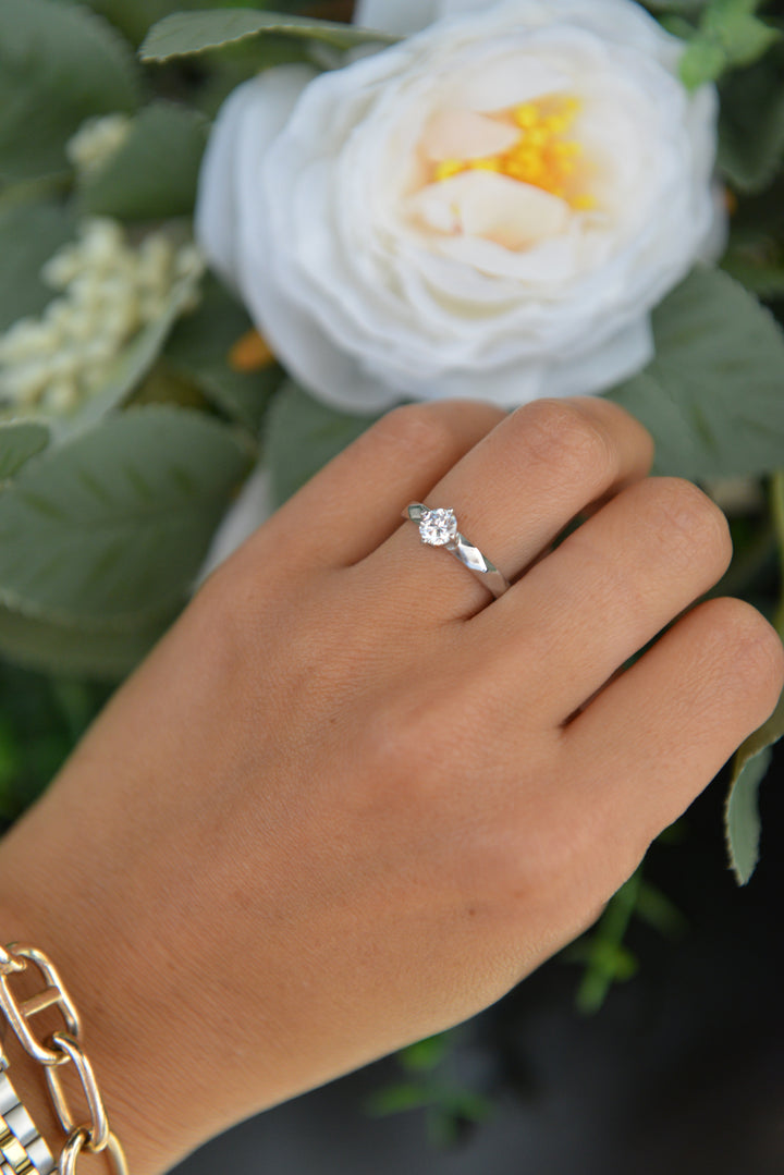 Bague Argent 925 & Oz Pixel