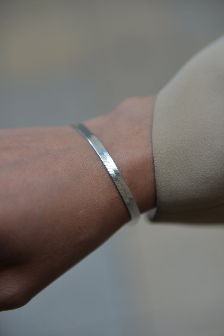 Bracelet Argent 925 maille miroir London