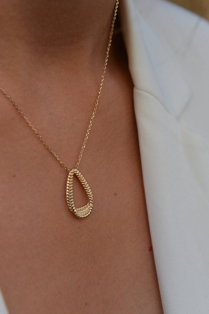 Collier plaqué Or Adès