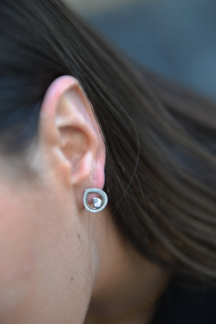 Boucles d'oreilles Argent 925 & Oz Anthéa
