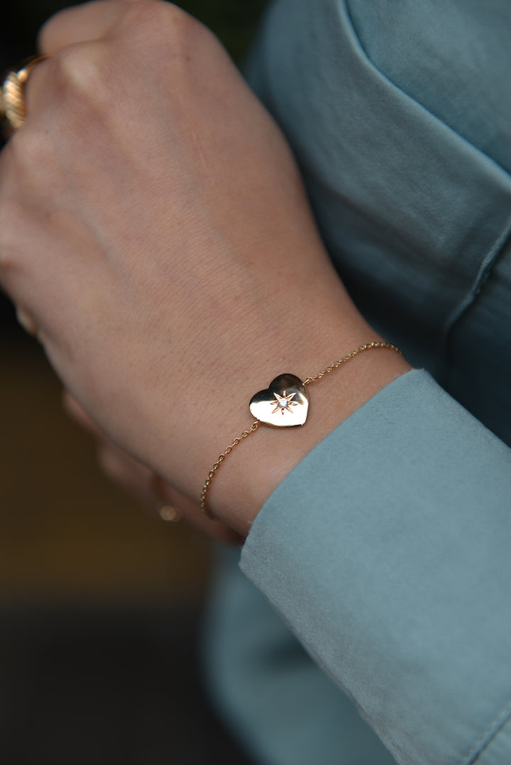 Bracelet Plaqué Or & OZ Valentina