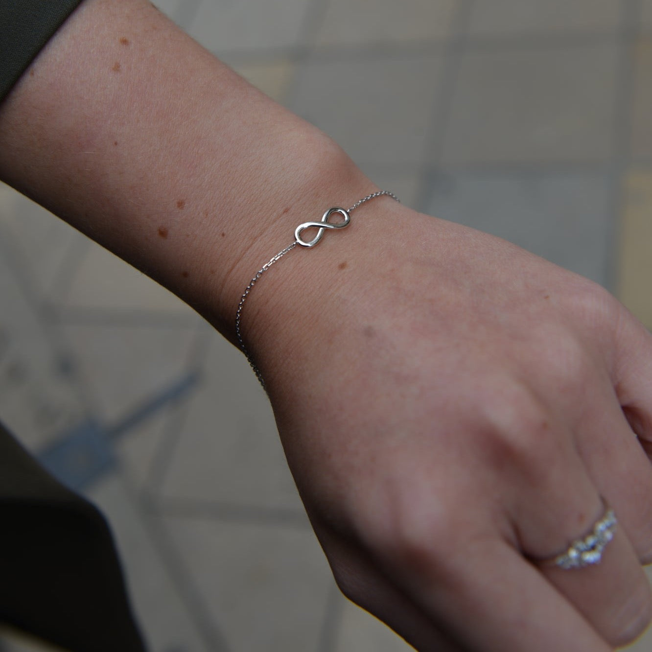 Bracelet Argent 925 motif infini