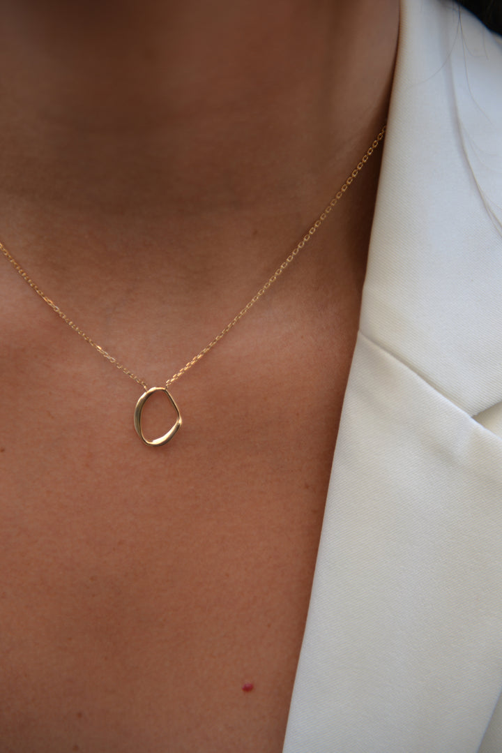 Collier Plaqué Or Belle