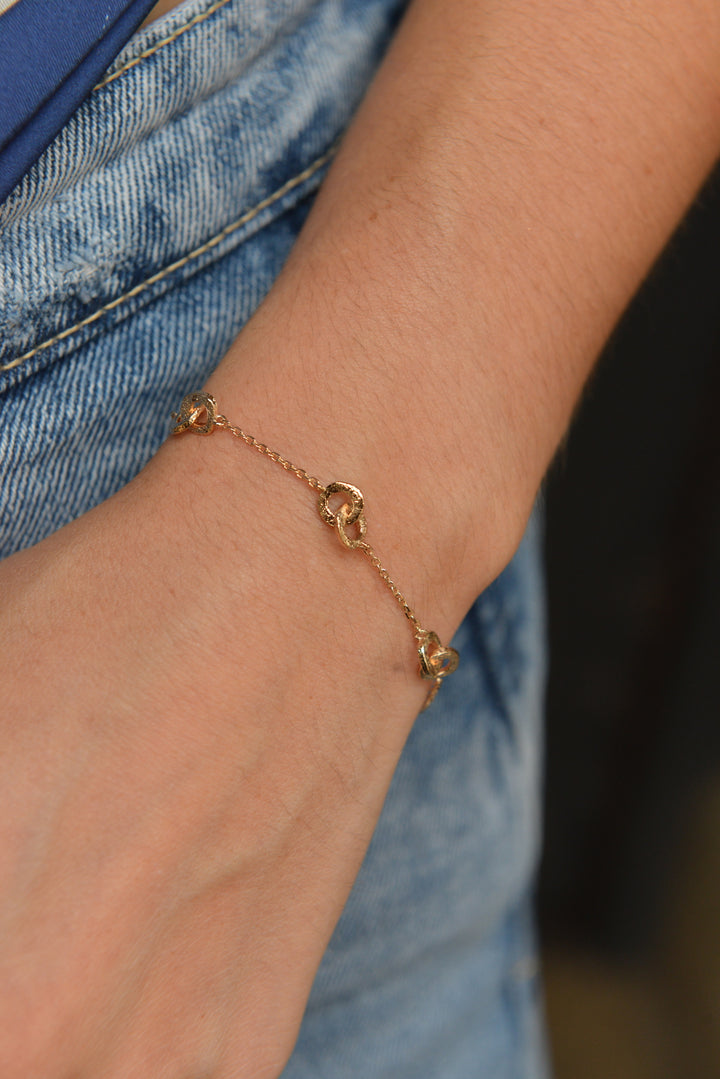 Bracelet Plaqué Or Aris