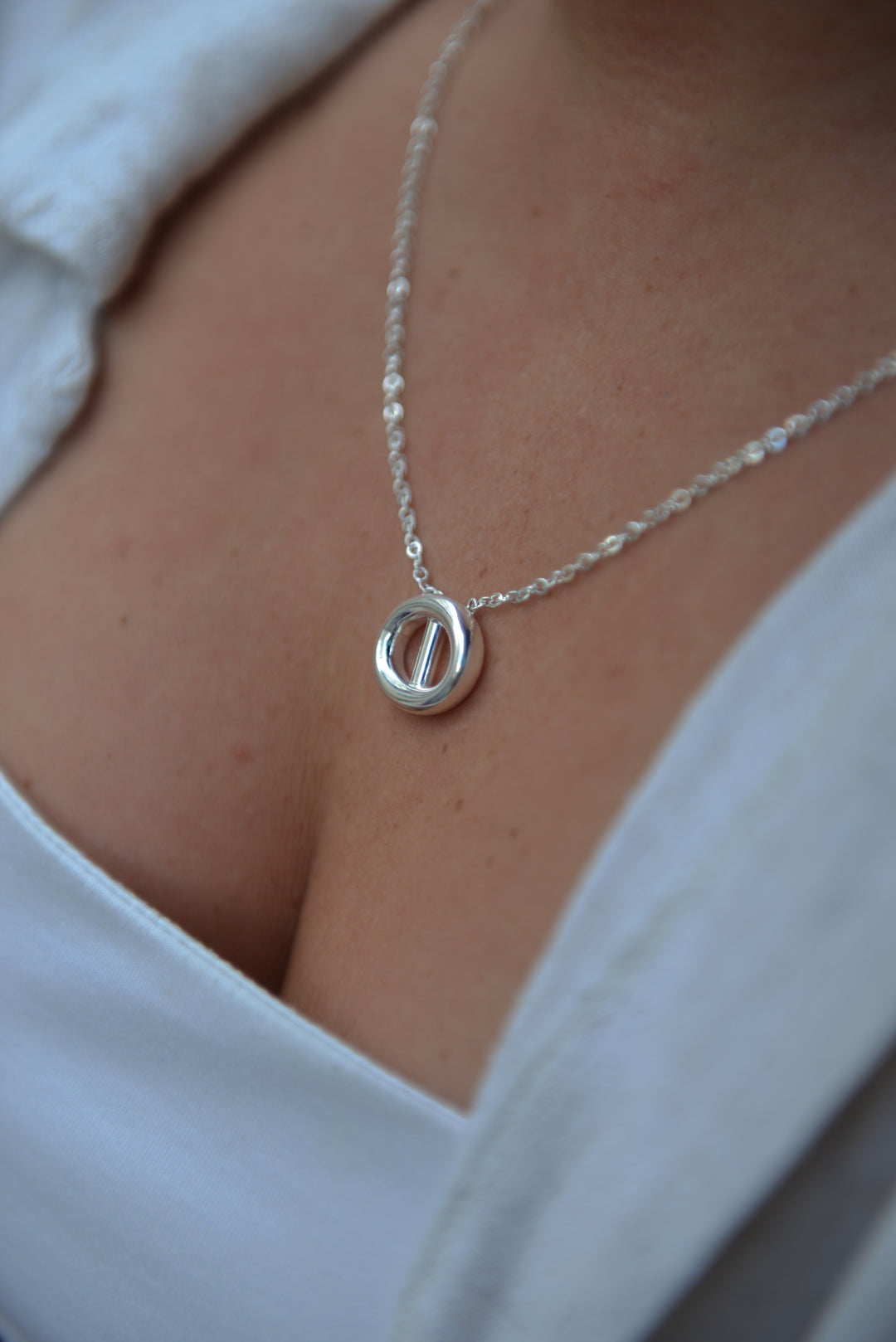 Collier Argent 925 en maille marine Texas