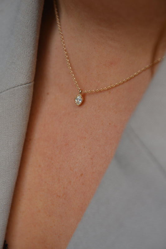 Collier Plaqué or & Oz Alix