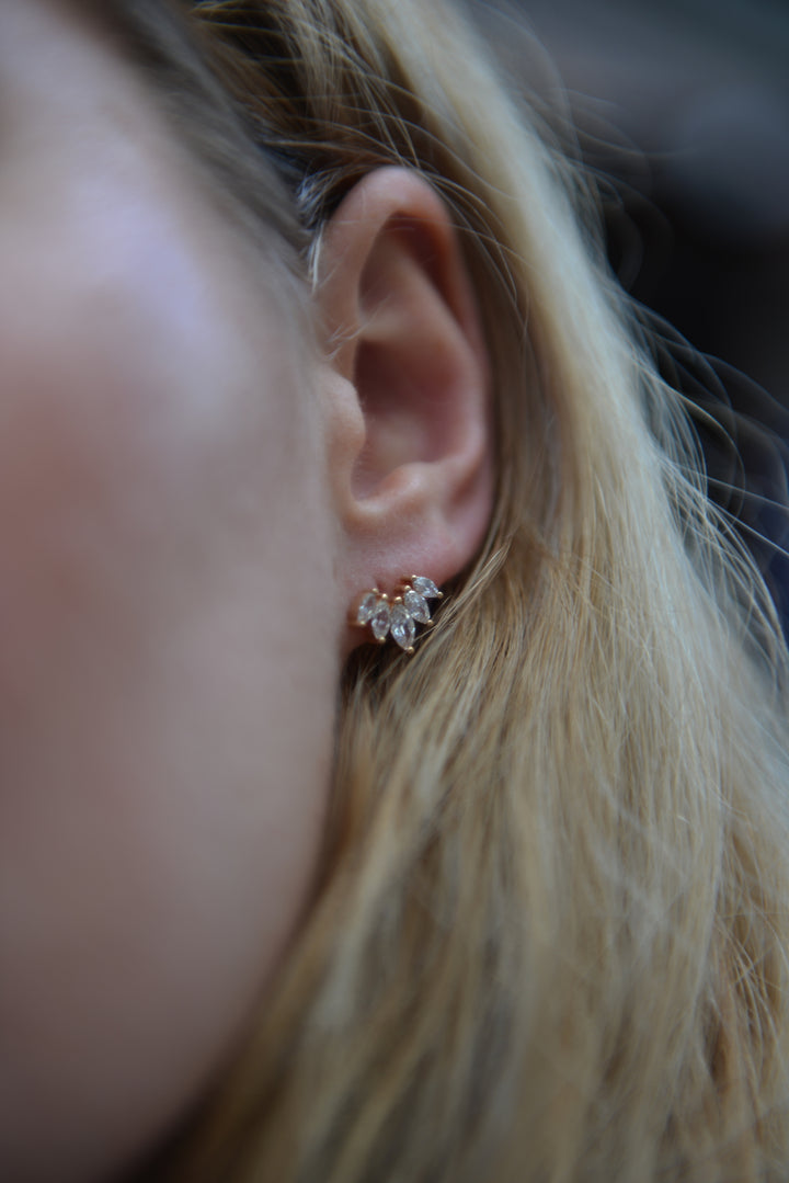 Boucles d'oreilles Plaqué Or & OZ Beatriz