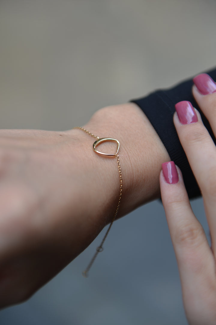 Bracelet Plaqué Or Belle