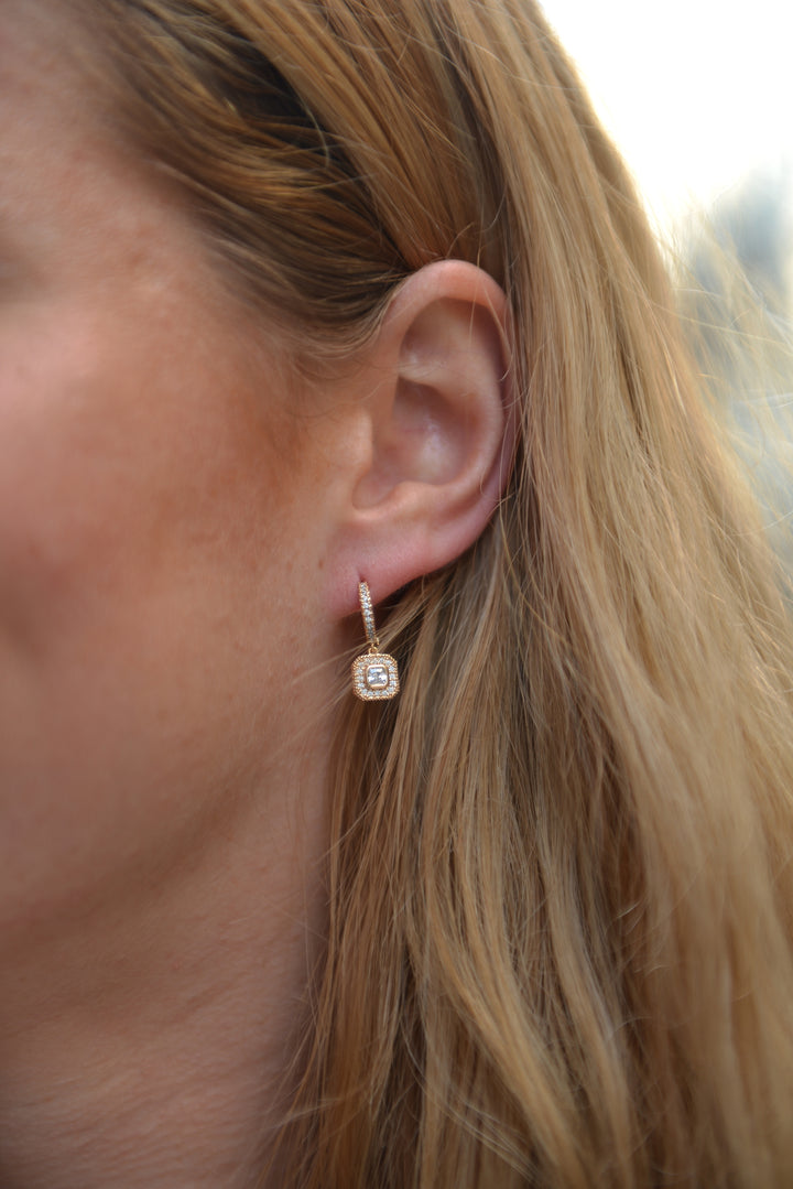 Boucles d'oreilles Plaqué Or & OZ Daphné