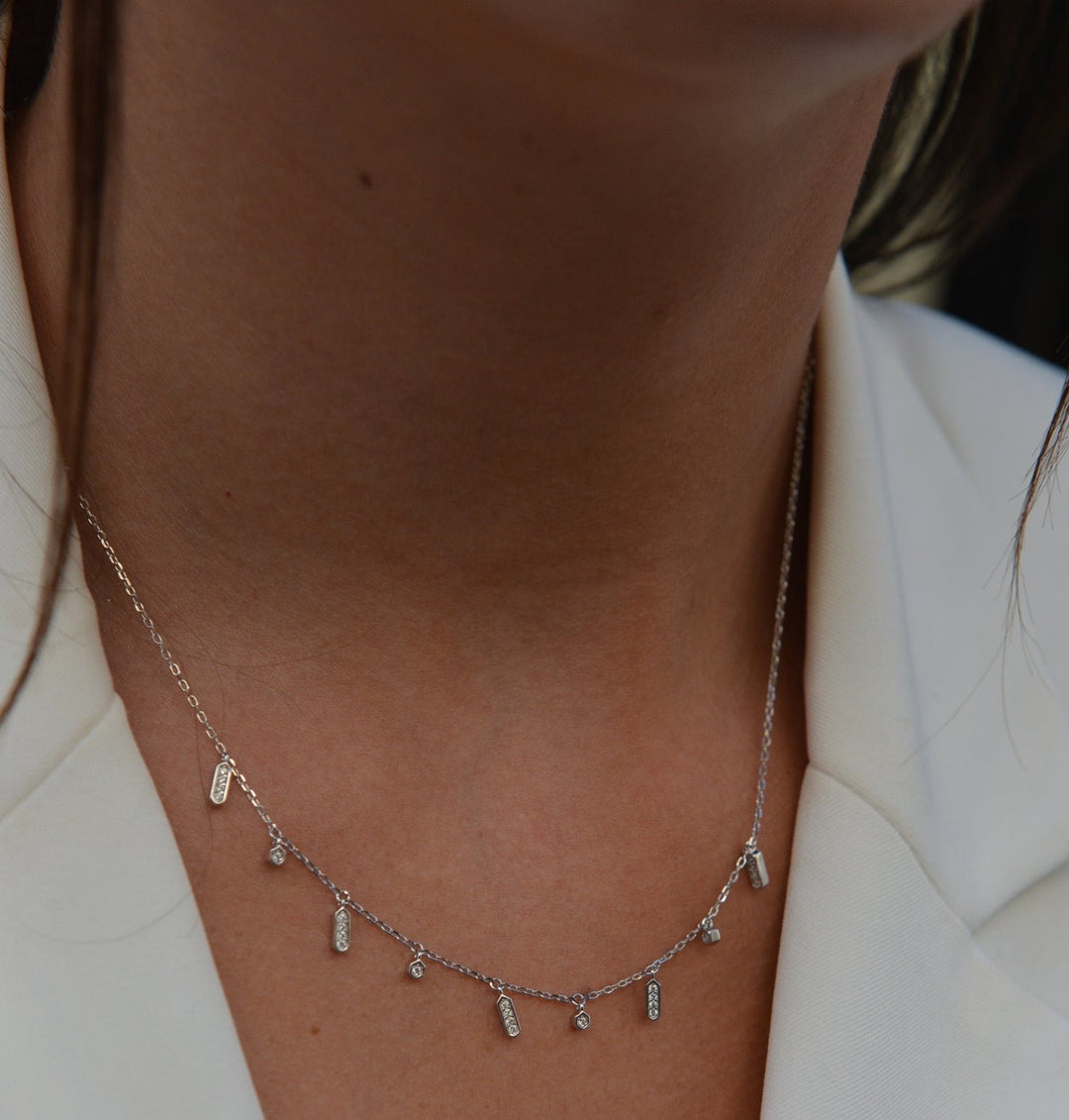 Collier Argent 925 & Oz Mona