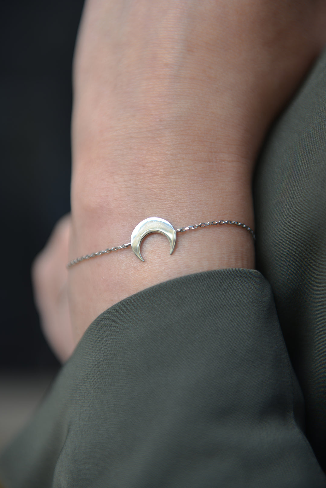 Bracelet Argent 925 Lune