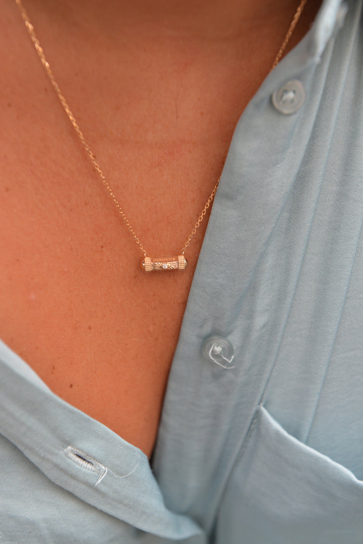Collier Plaqué Or & Oz Lima