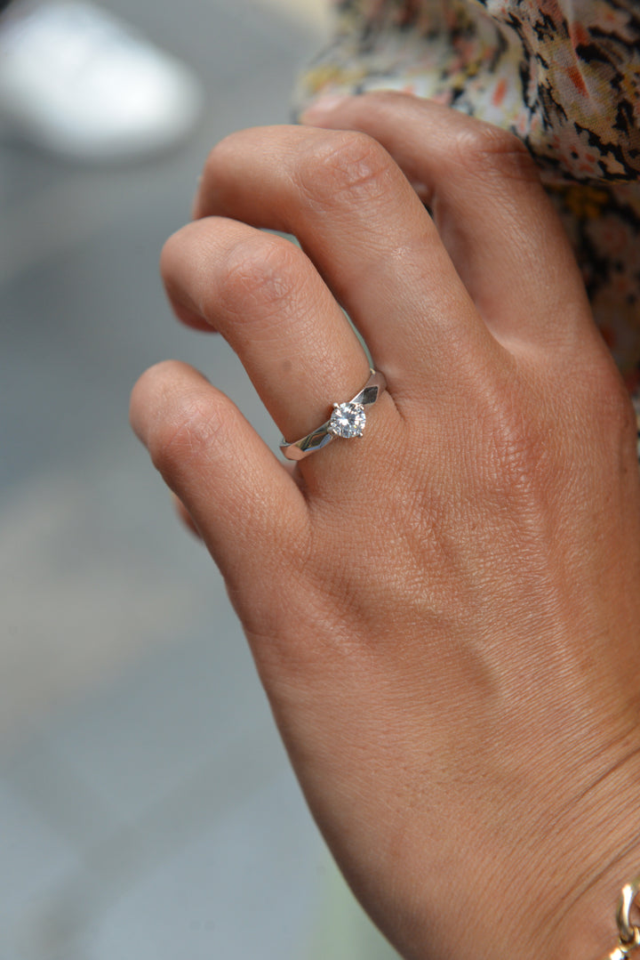 Bague Argent 925 & Oz Pixel