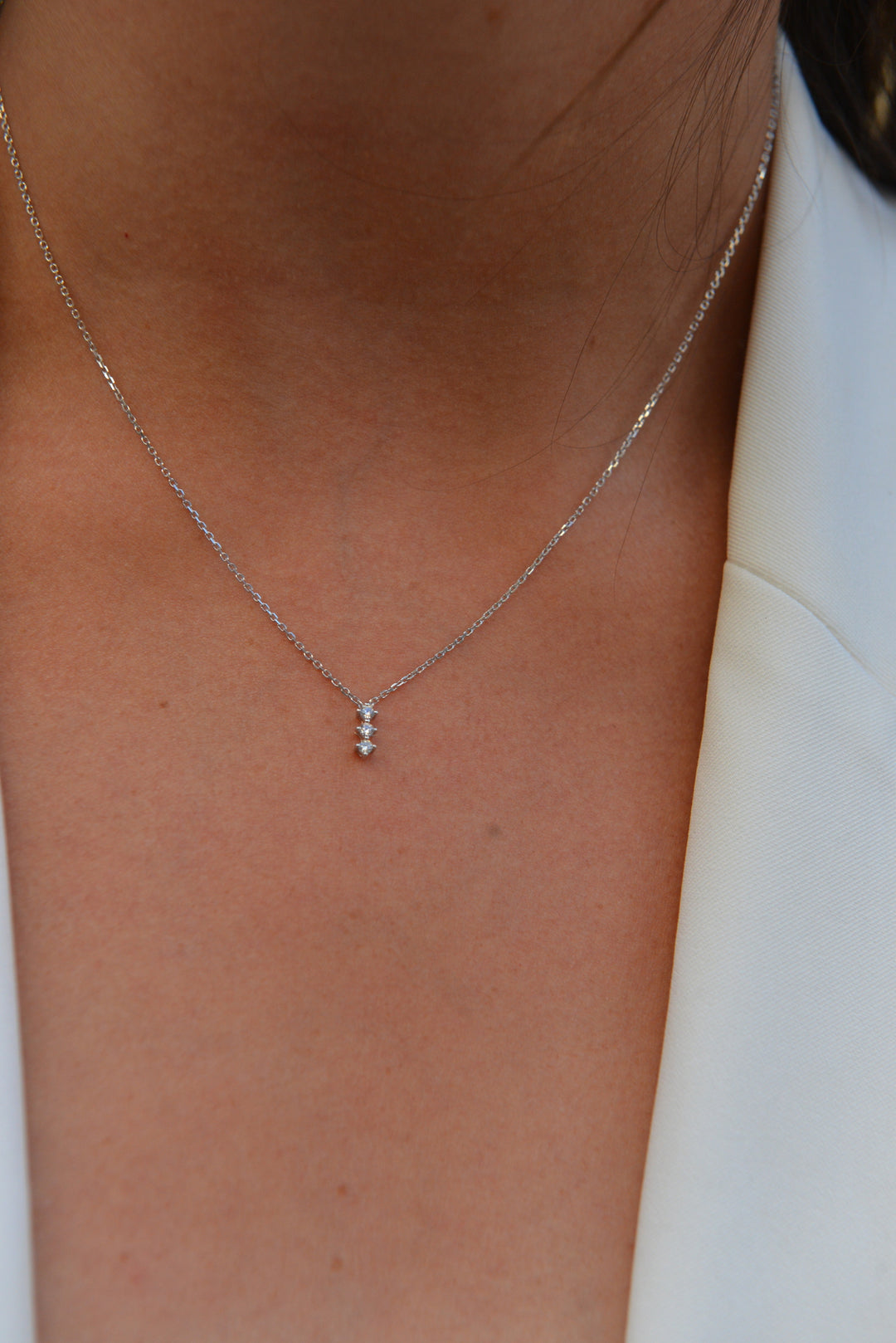 Collier Argent 925 & OZ Ezra