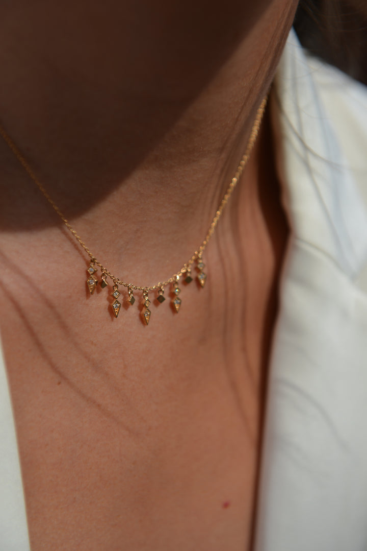 Collier Plaqué Or & Oz Lily